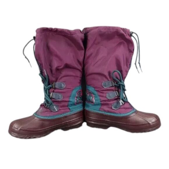 Sorel Boots Womens 6 Snow Winter Tall Retro Freestyle Waterproof Active Lace Up - Picture 10 of 15